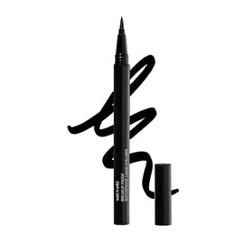 Wet n Wild Wet n Wild Mega Last Breakup Proof Liquid Waterproof Eyeliner Brush Tip Pen | Quick Drying | Smudge Resistant| Long Lasting 16 Hour Wear| Precise Ultra Fine | Black