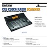 Uniden BC365CRS 500 Channel Scanner and Alarm Clock, Snooze, FM