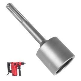 PIHIL SDS Max Shank T Post Driver for T Post, 2 Inch Diameter Head,T Post Ground Driver, Fence Post Pounder and Rods Driver Compatible with SDS-Max Rotary & Demolition Hammers