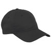 Big Accessories 6-Panel Twill Unstructured Cap OS Black