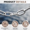 Moxweyeni 30 Pcs Chain & Fittings Repair and Lap Link,