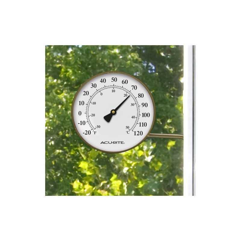 AcuRite 00334 4-Inch Swivel Thermometer