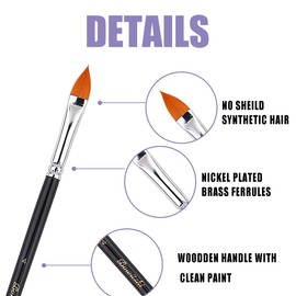 Bowitzki Professional Face Paint Brush (Petal)