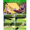 Awroutdoor Tree Swing Hanging Straps - Ultra Strong 1.5M/5ft Hammock
