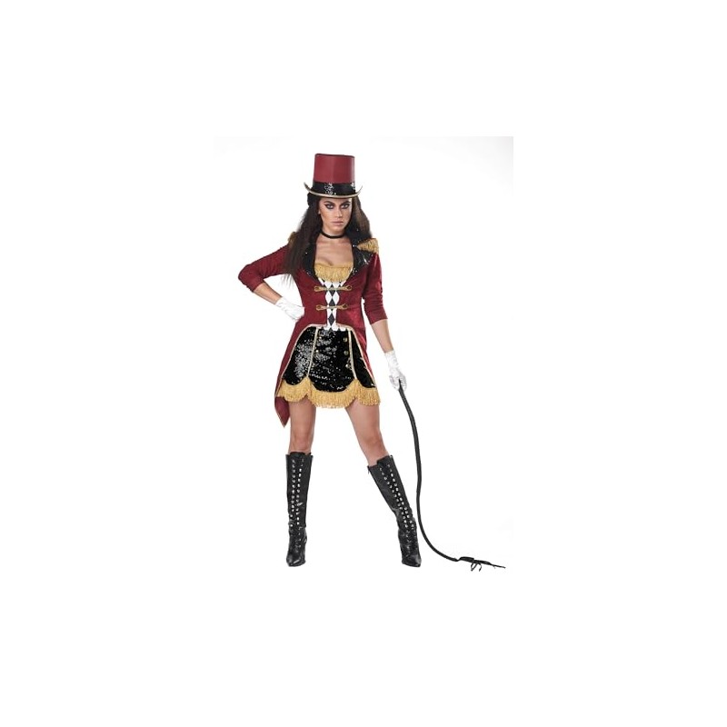 Dazzling Ringmaster Costume for Women Small