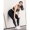 Yvette Sports Bra, Strong Hold, Mesh Racerback, Large Breasts without