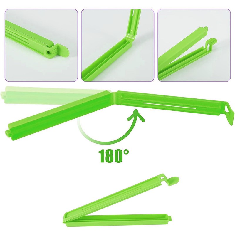 YOYEAH Pack of 50 Sealing Clips, Large, Food Storage Clips