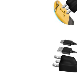 200W 1 USB & 1 Type C DC 20V to AC 110V Battery Inverter appliances Such as Cellphone Tablet Razors.