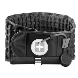 Faja para Dolor de Espalda Baja, Soporte Lumbar Transpirable para Mujeres y Hombres, Cinturón de Soporte Lumbar Ajustable con 7 Varillas para Hernia  