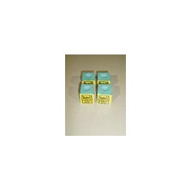 Triangle Pool Snooker Table Cue Chalk GREEN TRIANGLE 4 cube pack