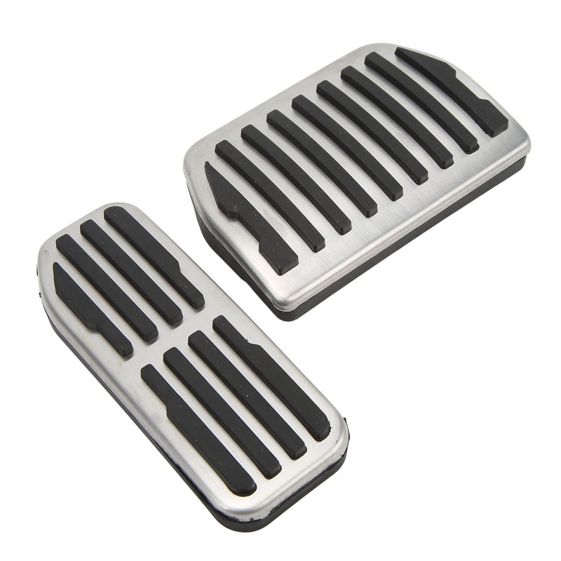 2pcs Car Accelerator Gas Brake Pedal Foot Rest Plate Cover