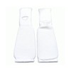 Instep and Shin Guards, Made in Taiwan (Black/White) (G-25) Martial Arts, Boxing, Taekwondo Protectors / 발등정강이 면아대 대만산 (흑/백)(G-25) 격투기 복싱 태권도 보호대