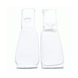 Instep and Shin Guards, Made in Taiwan (Black/White) (G-25) Martial Arts, Boxing, Taekwondo Protectors / 발등정강이 면아대 대만산 (흑/백)(G-25) 격투기 복싱 태권도 보호대