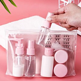 6-Piece Travel Bottle Set LMCF-0072 Travel Bottles Travel Bottle Set Cosmetic Bottles / 여행용 공병 6종 세트 LMCF-0072 여행용공병 여행용공병세트 화장품공병