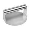 ZONADAH Hamburger Meat Press with Handle 5.5 Inch Stainless Steel