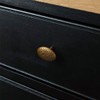 Goo-Ki 6 Pack Zinc Alloy Drawer Knobs-Big Oval Antique Brass