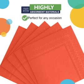 Party Solids Lime Paper Napkins Disposable Everyday 100 Pcs 2 Ply Lime Dinner Napkins Bulk For Parties & Party Supplies