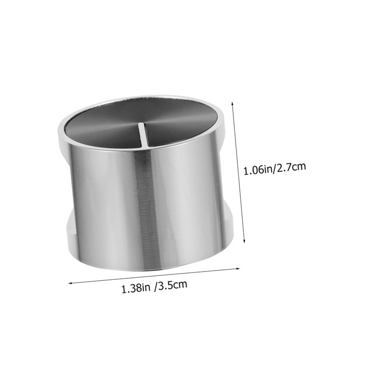 Mipcase 4pcs Metal Gas Stove Knobs Ergonomic Control Replacement for