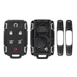 Unbranded Keyless Entry Remote Car Key Fob Shell Case Cover for Chevy /GMC M3N-32337100 6b