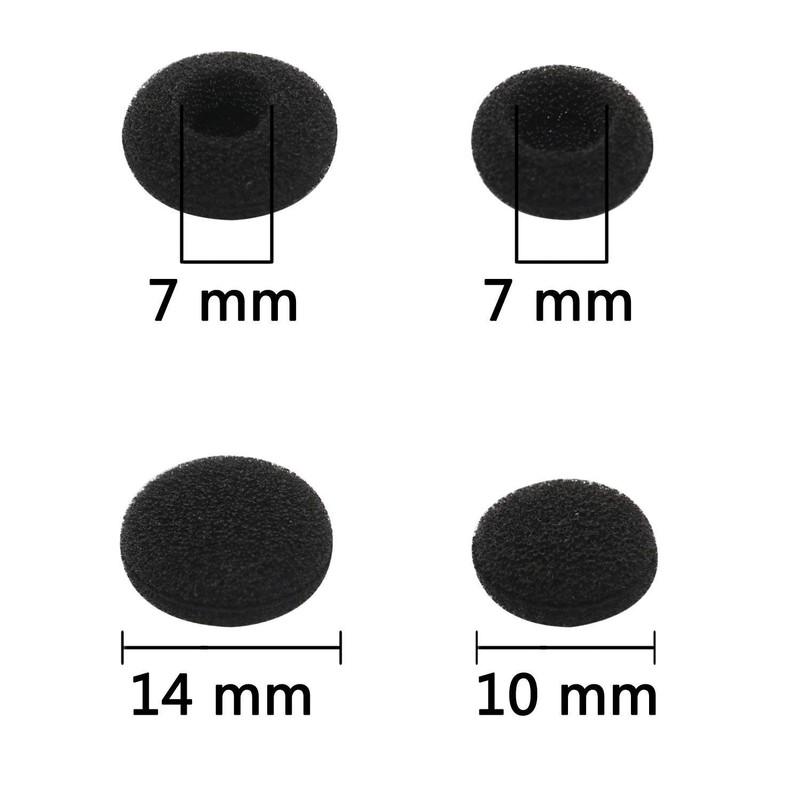 ALXCD Gel Eartips for Plantronics Voyager Legend Headset, Small Size