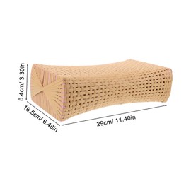 Baluue Pe Woven Neck Support Cushion for Sauna Summer Use Ergonomic Design for Comfort Relaxation Steam Rooms