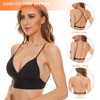 Low Back Bras Wirefree Deep V Plunge Multiway Convertible Spaghetti