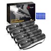 Voph Flashlight 4 Pack, 5 Modes High Lumen Tactical LED