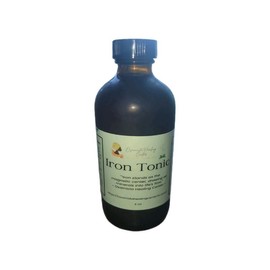 Iron Supplement - Organic, Anemia, Postpartum, Energy Boost, Gut Health Natural - Specification: 16 oz ferro tonic