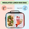JIRAIKEI Insulated Lunch Box for Boys Girls, Game Lunch Bag