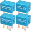 90080-87026 90987-02027 12VDC 4PIN AC Relay (Pack of 4) -