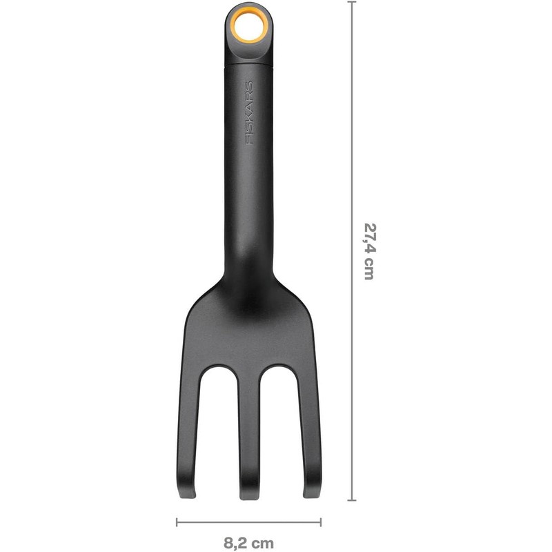 Juego de Herramientas de Jardinería Fiskars Solid: Rastrillo, Llana y