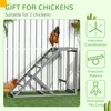 PawHut Chicken Activity Play for Healthy & Happy Animals, Swing