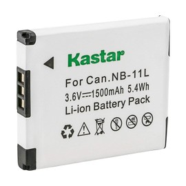 Kastar 1-Pack Battery and AC Wall Charger Compatible with Canon SX400 is, SX410 is, SX420 is, ELPH 110 HS, ELPH 115 is, ELPH 120 is, ELPH 130 is, ELPH 135, ELPH 140 is, ELPH 150 is, ELPH 160 Cameras