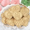 Heart Cookie Cutter Set,10PCS Valentines Cookie Cutter,3D Heart Shaped Cookie