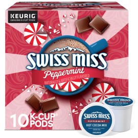 Swiss Miss Milk Hot Cocoa K Cup Pods 10 Count Delicious Flavored Drink