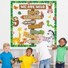 We are Wild About Learning Bulletin Board Set Jungle Animals