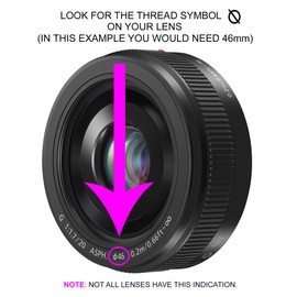 Lens Cap Center Pinch for Pentax K-30 (58mm) + Lens Cap + Microfiber Cloth