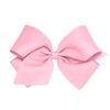 Wee Ones Girls' Plain Wrap Classic Grosgrain Hair Bows on