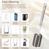 Sponge Bottle Brush Adjustable Long Handle Up to 14.5” 2-Pack