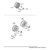 Genuine Mazda BT-50 TF 17" Inch Alloy Wheel Centre Cap