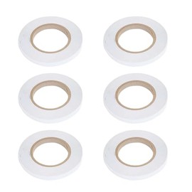 Cinta Adhesiva de Doble Cara, 15 Mm de Ancho, 16 M de Largo, 6 Rollos, Cinta Doble Cara Uso General Transparente para el Embalaje de Regalos, Cinta Autoadhesiva Utilizada para Manualidades