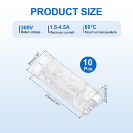 MECCANIXITY 10 Pcs 1 Pin Wire Connectors 22-20 AWG No Strip Insulation Piercing Clips Electrical Connectors for LED Strip Lights Solderless Crimp