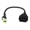 ECSiNG Motorcycle Diagnostic Cable Motorbike Adapter Cable Motorcycle OBD2 Adapter