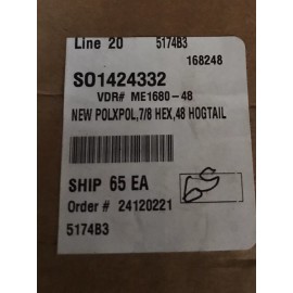 MARSHALL EXCELSIOR 48” COPPER PIGTAIL PIG TAIL 7/8”x7/8”x3/8” MPT POL PROPANE LPG EXTENSION