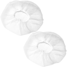 Audio Fan, Fan Cover, Tamper Prevention, Safety Measures, Non-Stretchable Mesh, 11.8 - 15.7 inches (30 - 40 cm), One-touch Rubber Removal, White, Set of 2