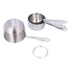 4PCS/Set Stainless Steel Measuring Cup Kitchen Measuring Spoon with Scale