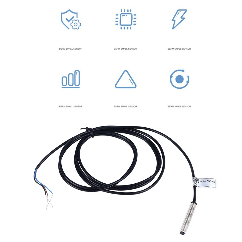 Inductive Proximity Sensor, DC6-36V M6 Mini Proximity Switch Made of