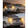 LASFIT T3 7443 7440 LED Bulb Amber for Toyota Camry