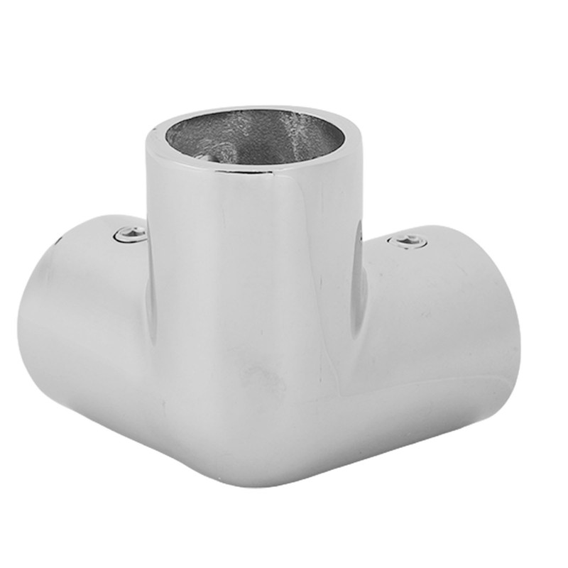 Boat Handrail Tee Connector 316 Stainless Steel Heavy Duty Pipe