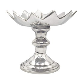 Eucaris - Porta Cirio Pascual Religioso Grande Ideal como Base para Vela Decorativa con Linda Forma de Flor